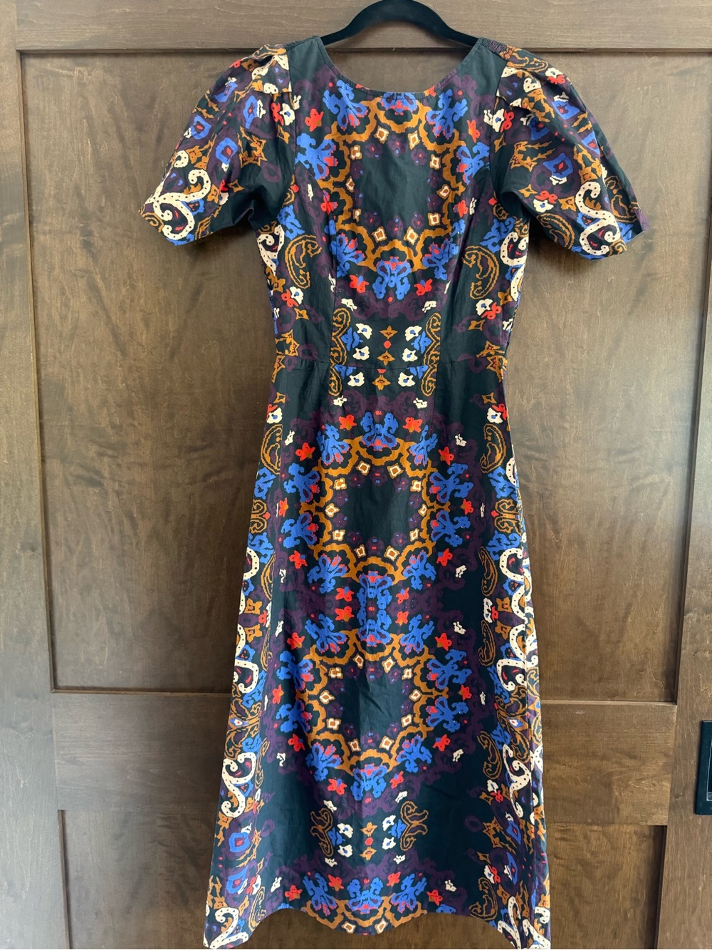 NWOT Cleobella Cotton Jewel Tone Midi Dress Small